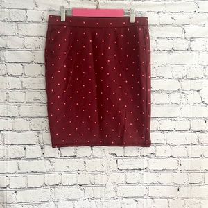 OLD NAVY. Polka dot pencil skirt. Size M